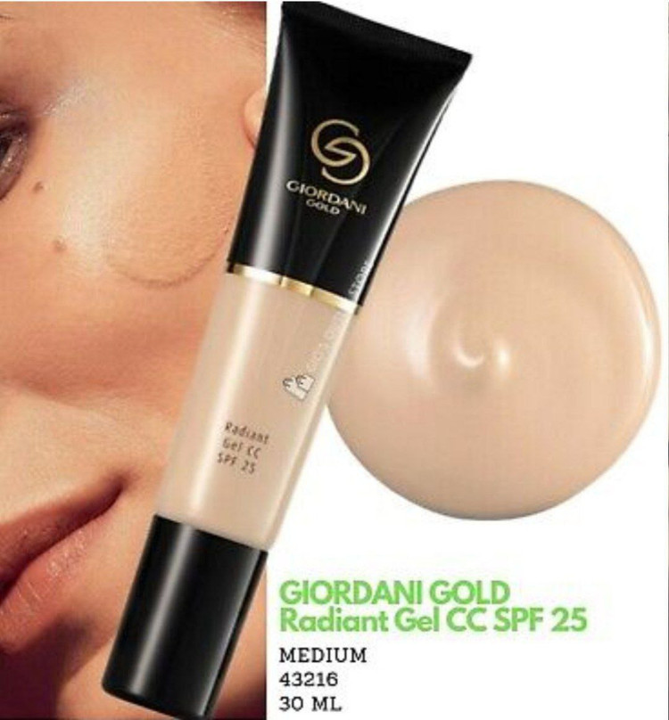 کرم ژل CC جوردانی گلد با SPF25 اوریفلیم