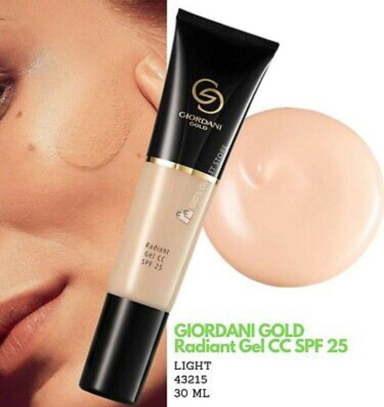 کرم ژل CC جوردانی گلد با SPF25 اوریفلیم