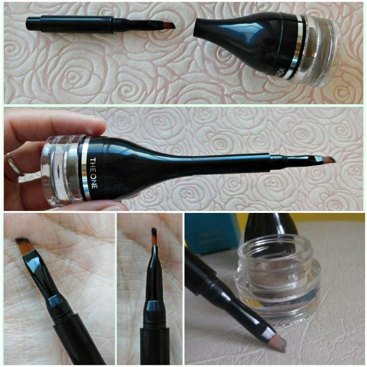 سایه ابرو و پماد ابرو اوریفلیم سری دوان رنگ قهوه ای متوسط ( نچرال ) اوریفلیم