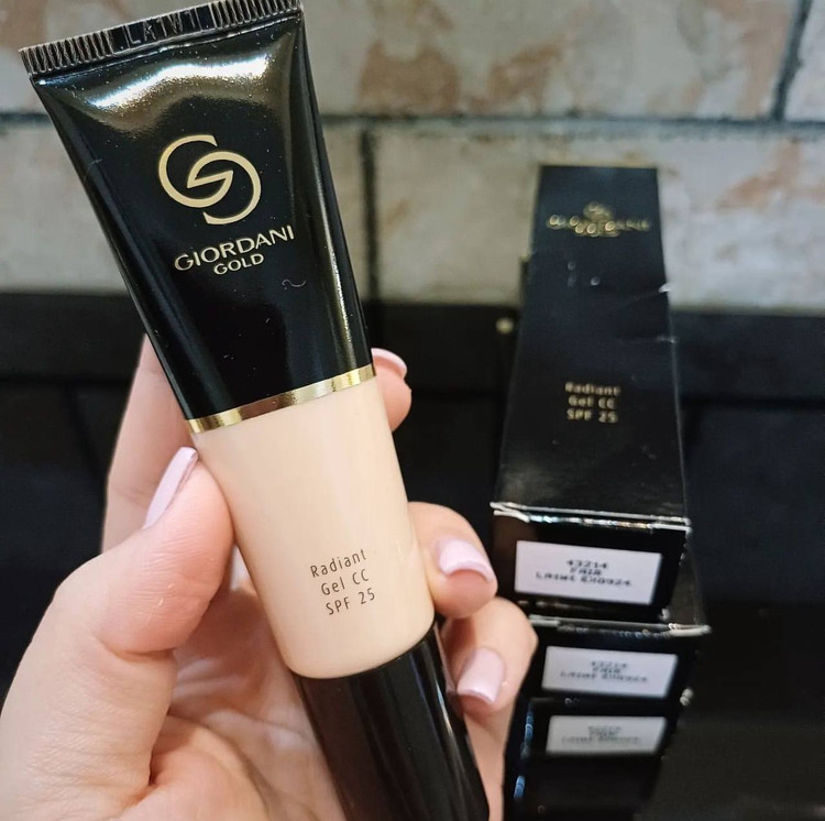 کرم ژل سی سی جوردانی گلد با SPF25 اوریفلیم